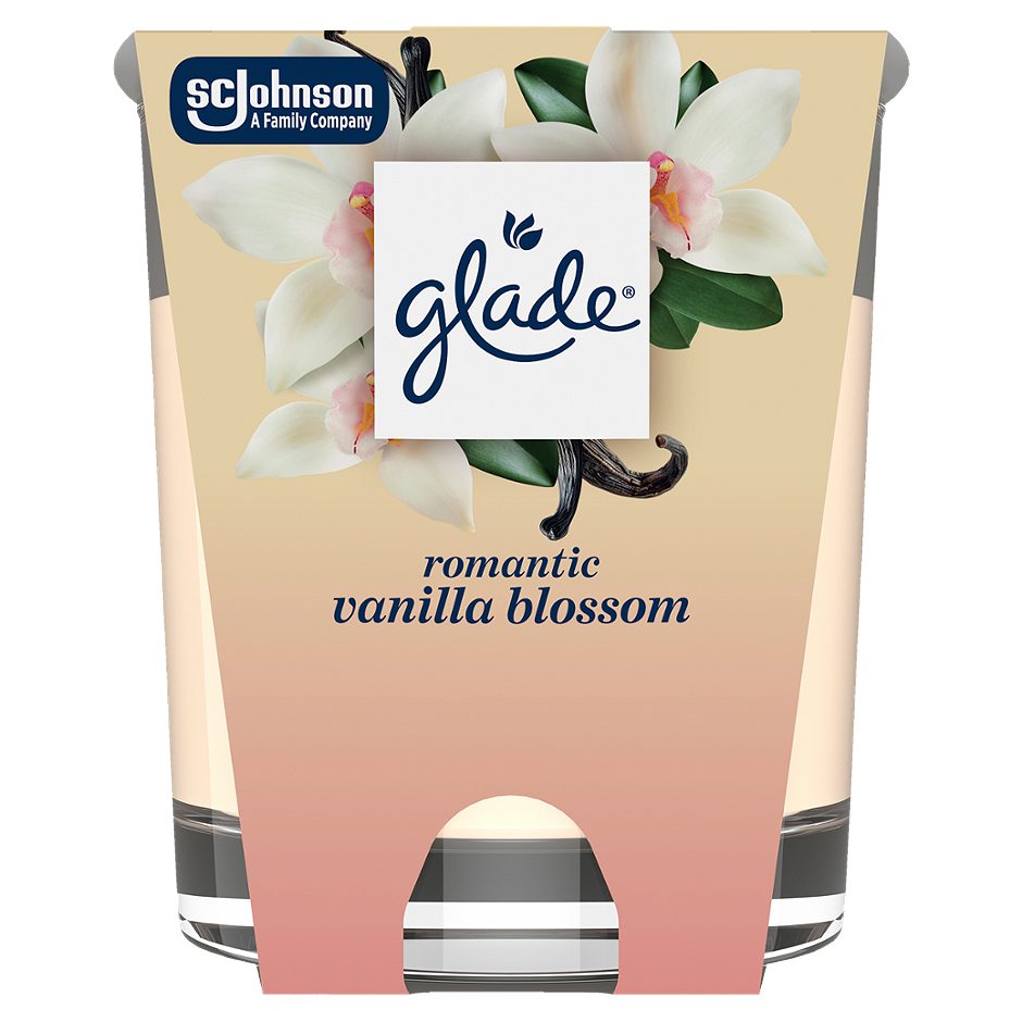 Glade Duftkerze Romantic Vanilla Blossom 112 g
