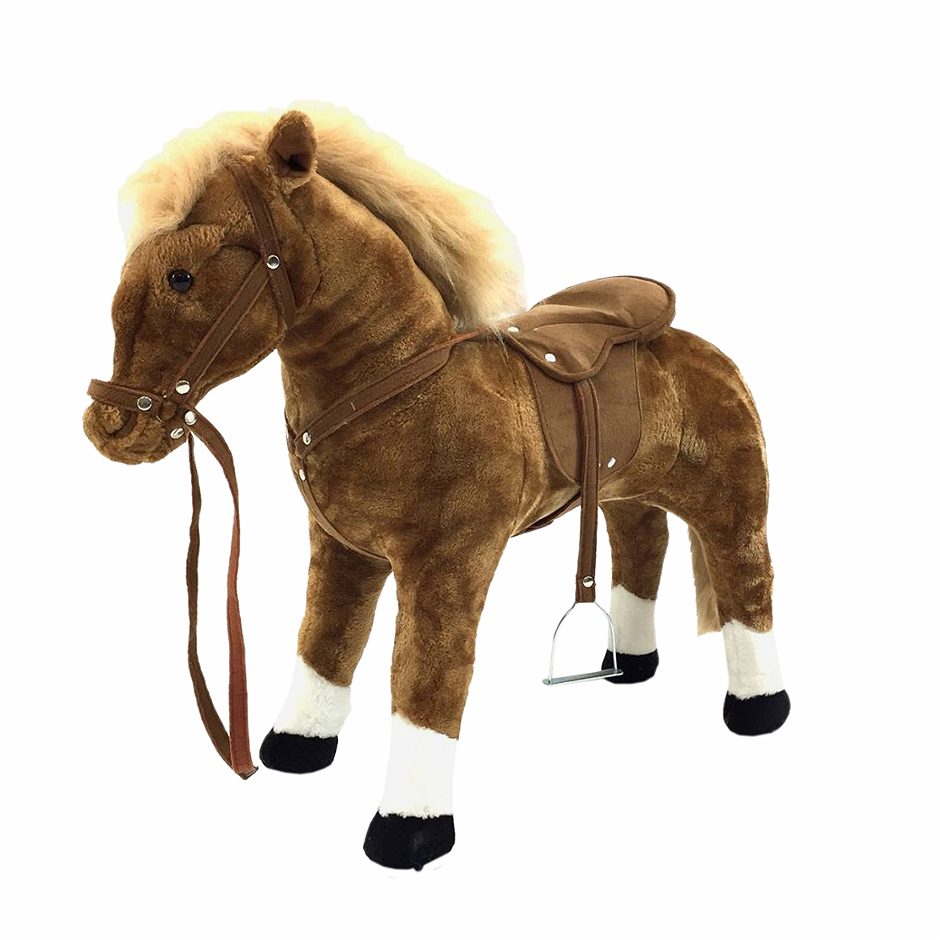 Plüsch Pferd stehend mit Sound