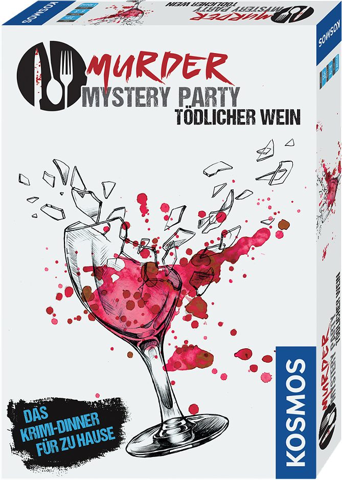 Kosmos Murder Mystery Party TĂśdlicher Wein