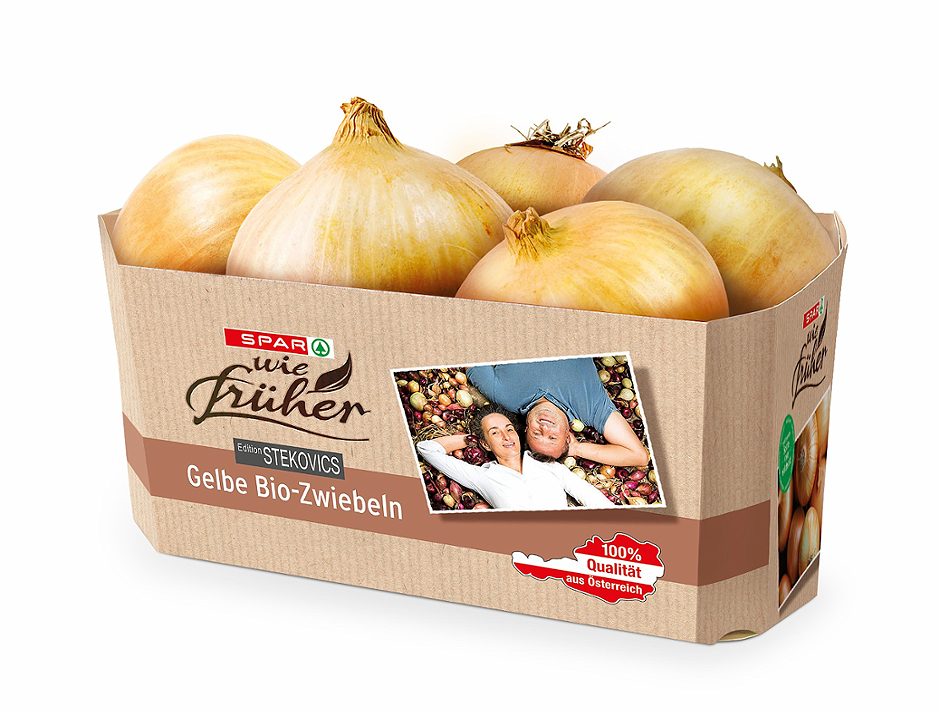 SPAR wie früher Edition Stekovics Bio-Zwiebel gelb 600 G