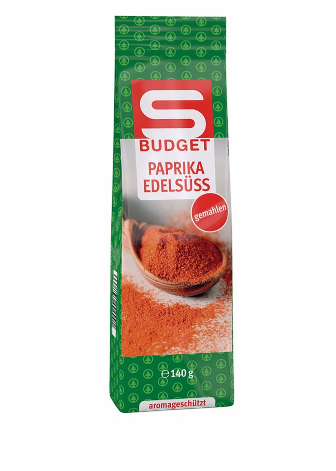 S-BUDGET Paprika edelsüß 140g