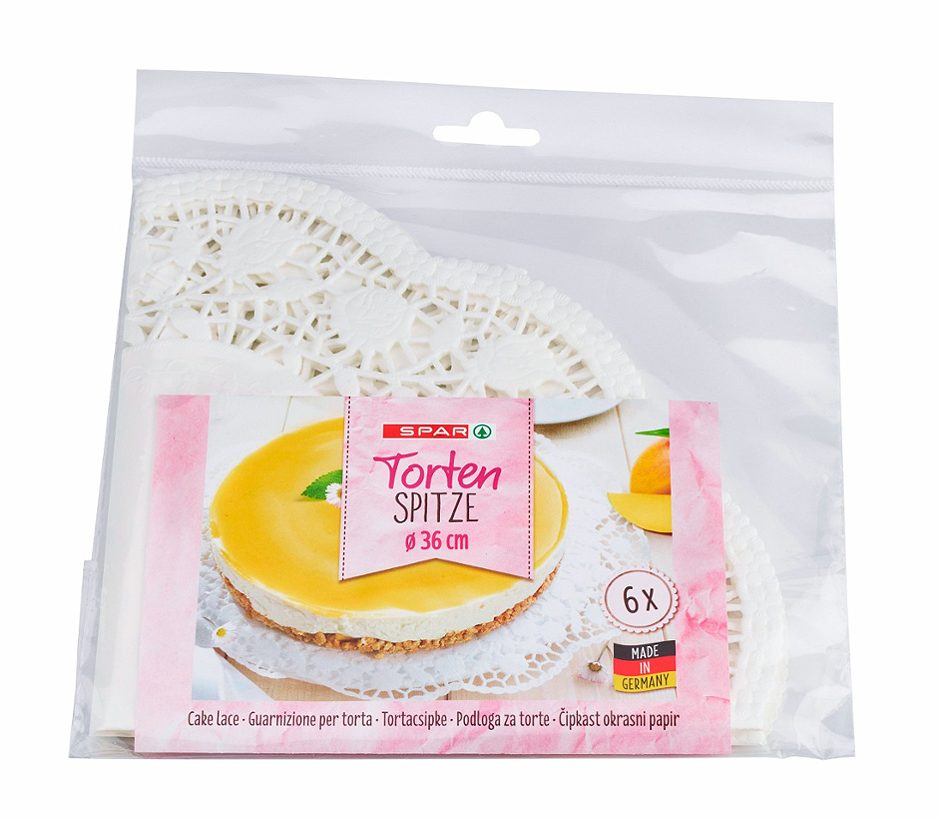 SPAR Tortenspitzen 36 cm 6 Stück