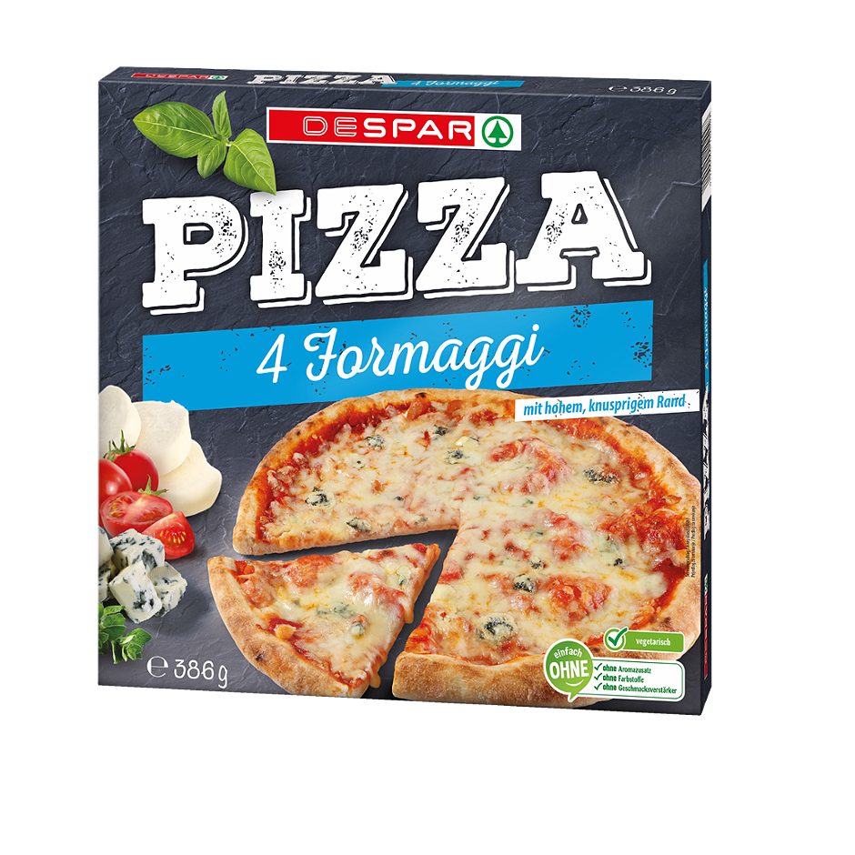 DESPAR Pizza 4 Formaggi 386 G