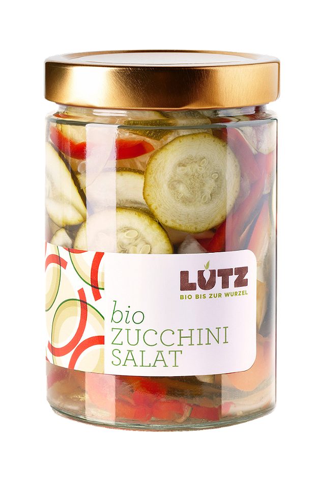 Lutz Bio Zucchini Salat 580 G