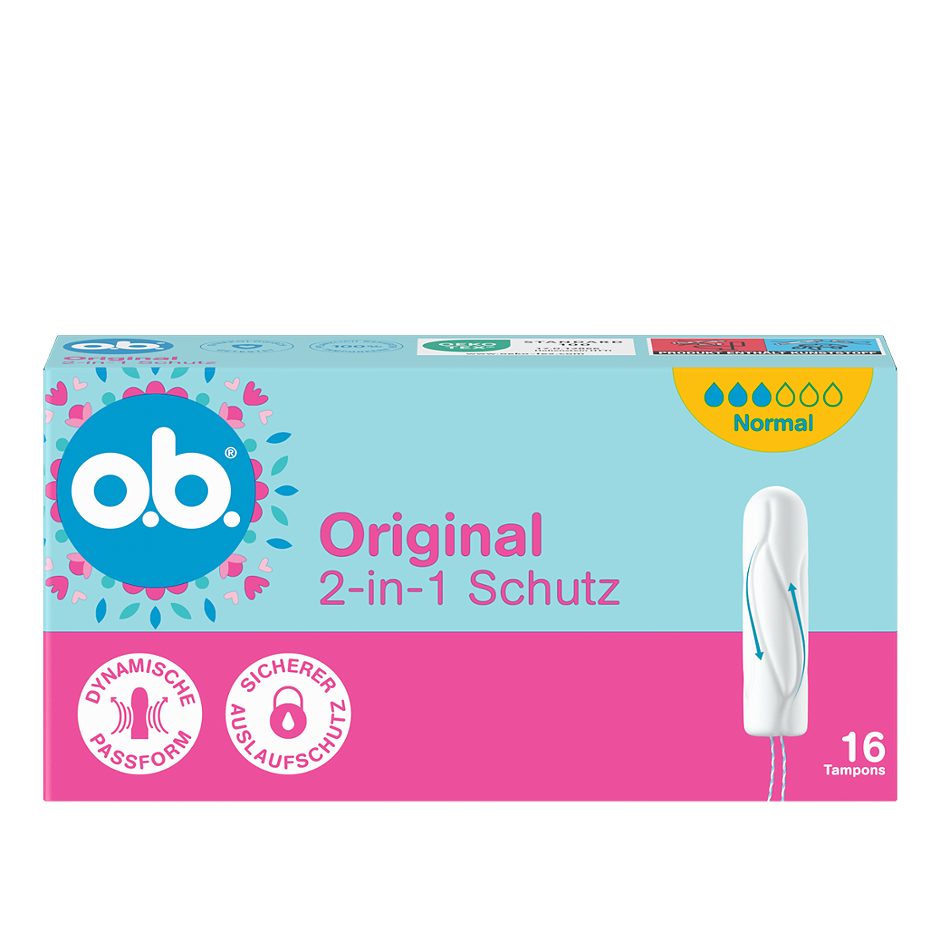 o.b. Original Tampons Normal 16 Stück