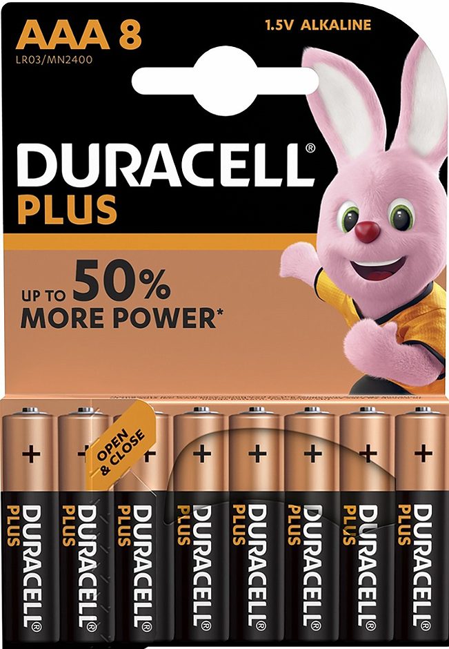Duracell Plus Power Batterien Plus 8 Stück