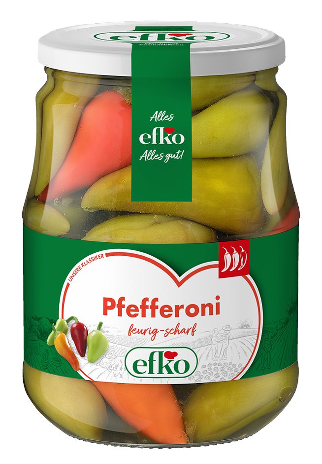 Efko Pfefferoni scharf 600 G