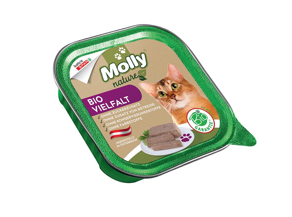Molly nature Katzennahrung Bio-Vielfalt 100 G
