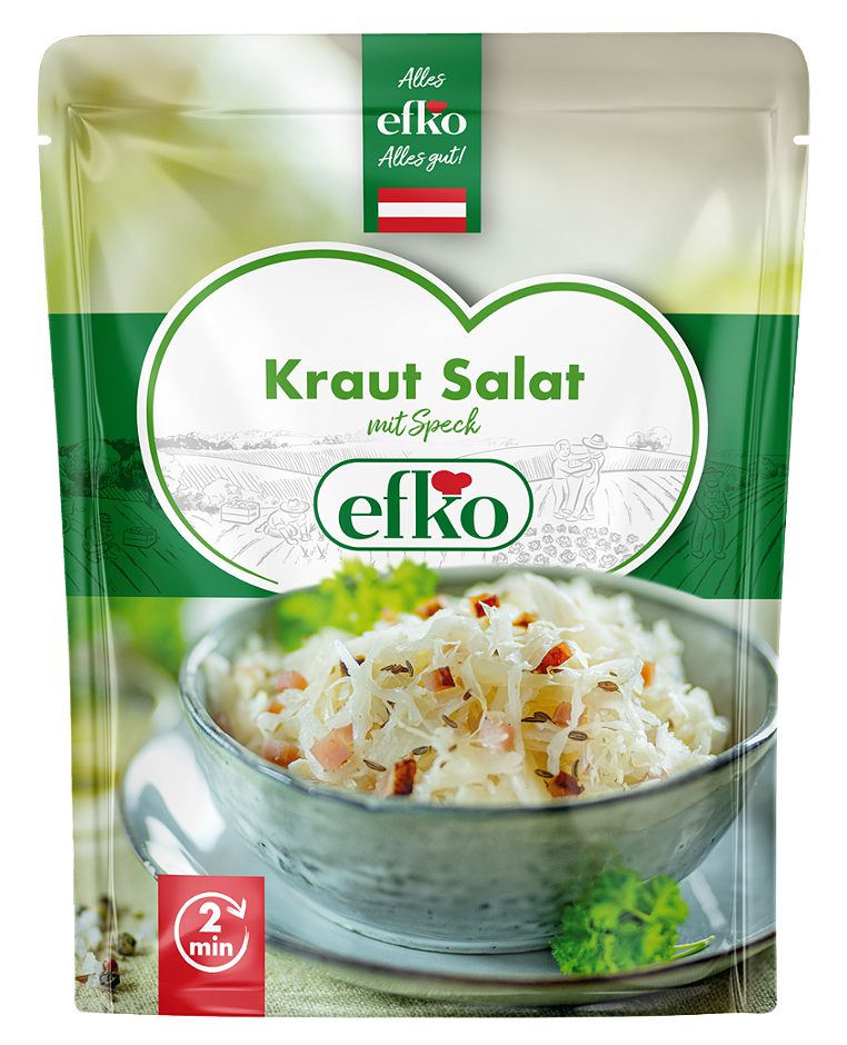 Efko Eferdinger Krautsalat mit Speck 350 G