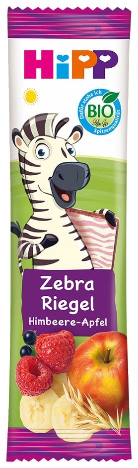 Hipp Zebra Riegel Himbeere-Apfel 23 G