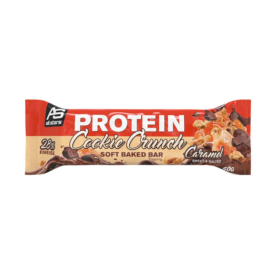 All Stars Proteinriegel Cookie Crunch Caramel Sweet & Salted 50 G