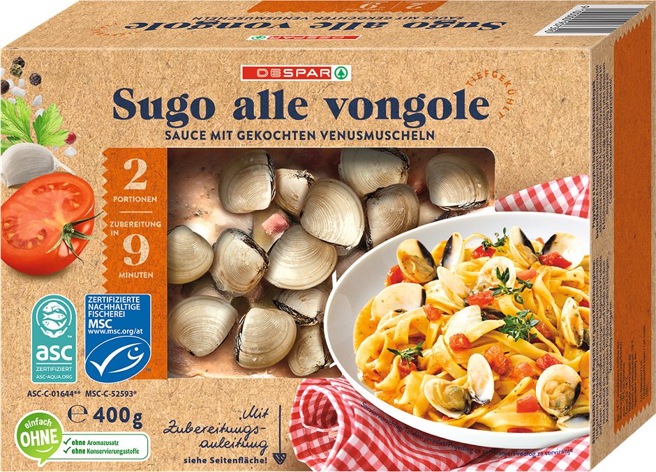 DESPAR Sugo alle vongole 400 G