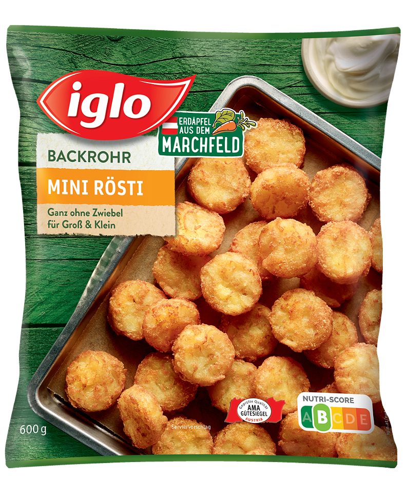 Iglo Backrohr Mini Rösti 600 G
