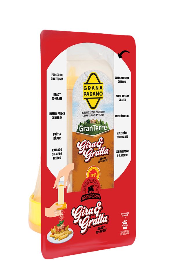 Agriform Grana Padano Gira&Gratta 250 G