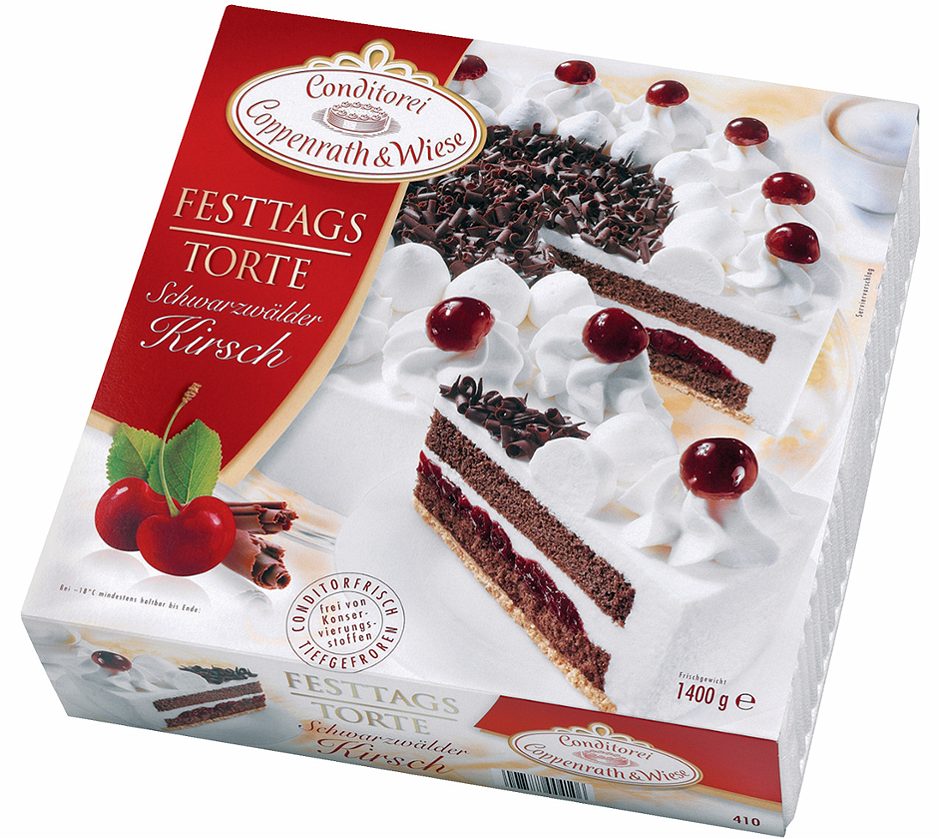 Coppenrath&Wiese Festtagstorte Schwarzwälder Kirsch 1,4 KG