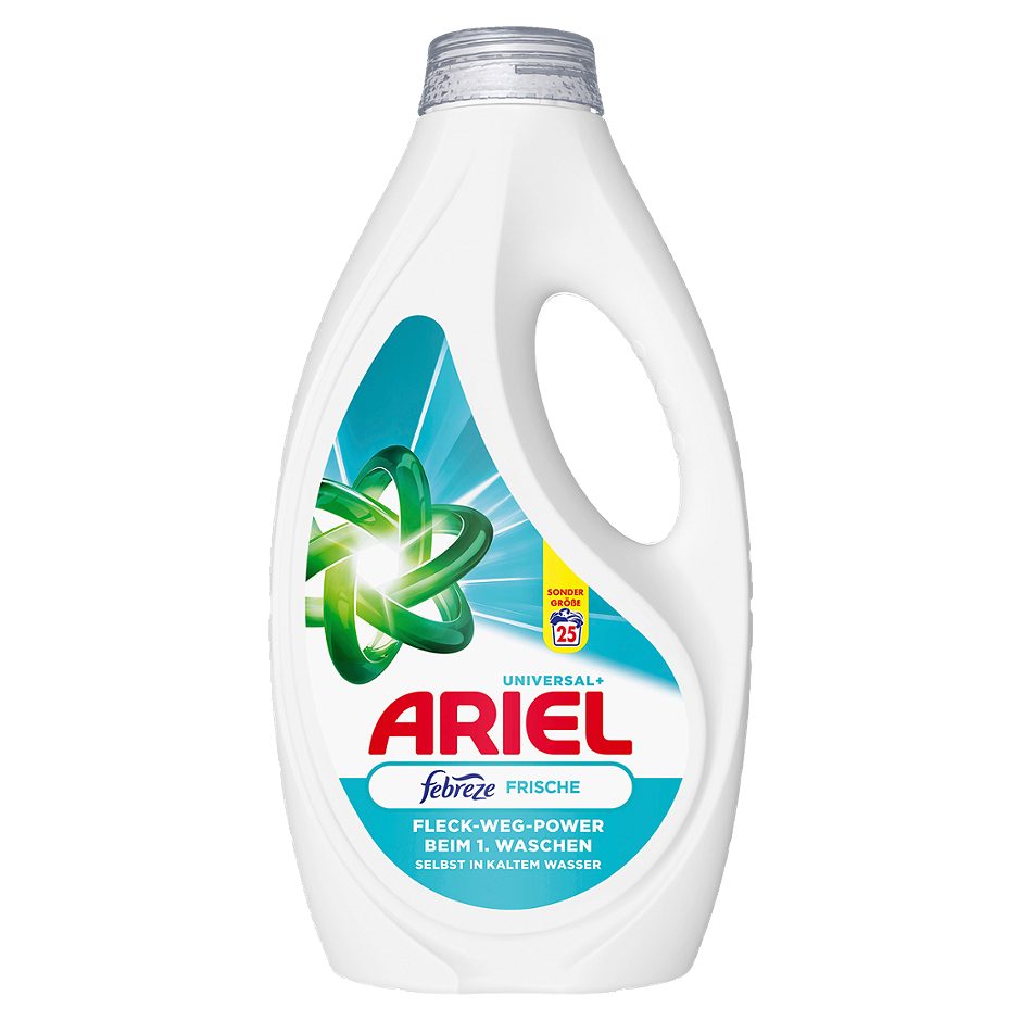 Ariel Universal+ Flüssigwaschmittel Frische von Febreze 25WG
