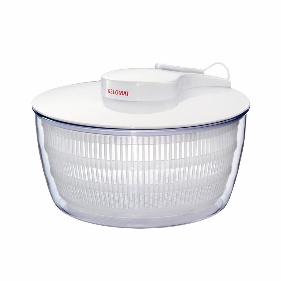 Riess Salatschleuder 24cm weiß 25 cm