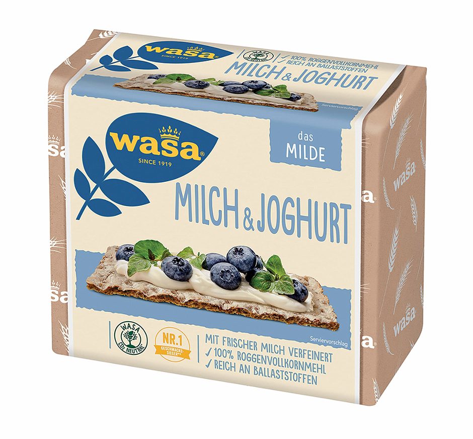 Wasa Knäckebrot Milch & Joghurt 230 G