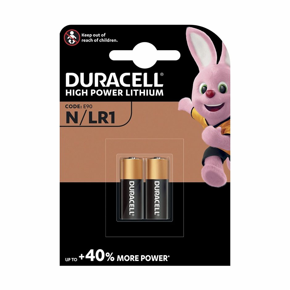 Duracell Sicherheitsbatterie LR1 2 Stück