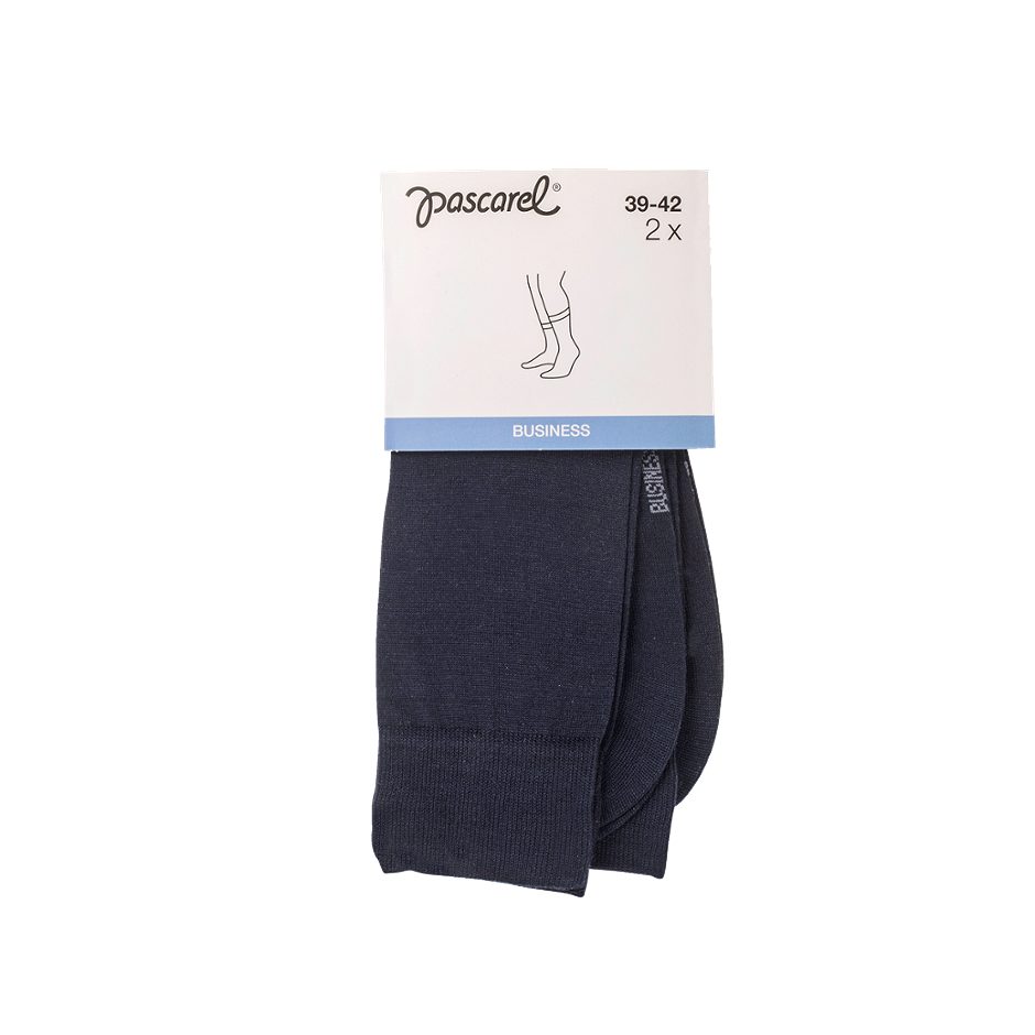 pascarel Herren Socken Business marine, 43/46 2er