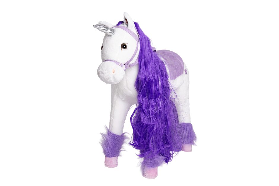 Einhorn mit Sound 70 cm