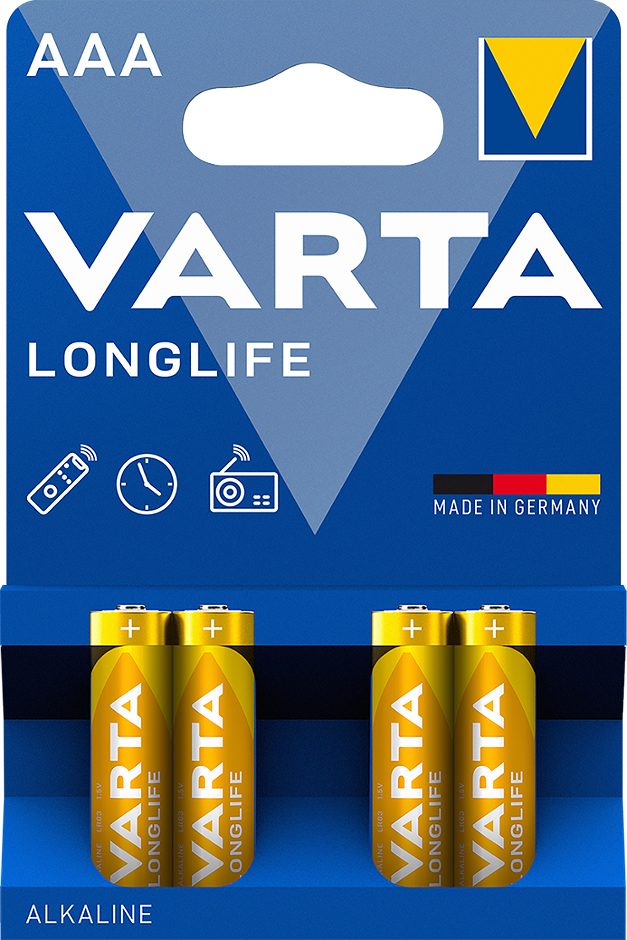Varta Longlife Batterien Longlife 4 Stück