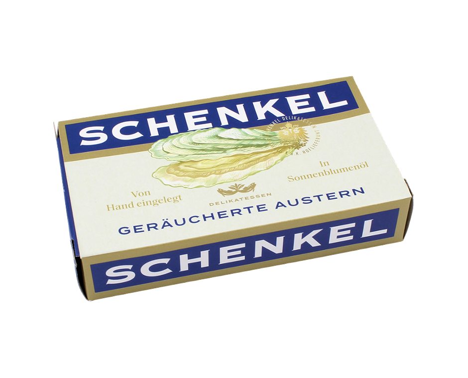 Schenkel Geräucherte Austern in Pflanzenöl 85 G