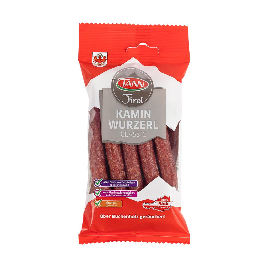 TANN Tiroler Kaminwurzerl Classic per Packung 150 G