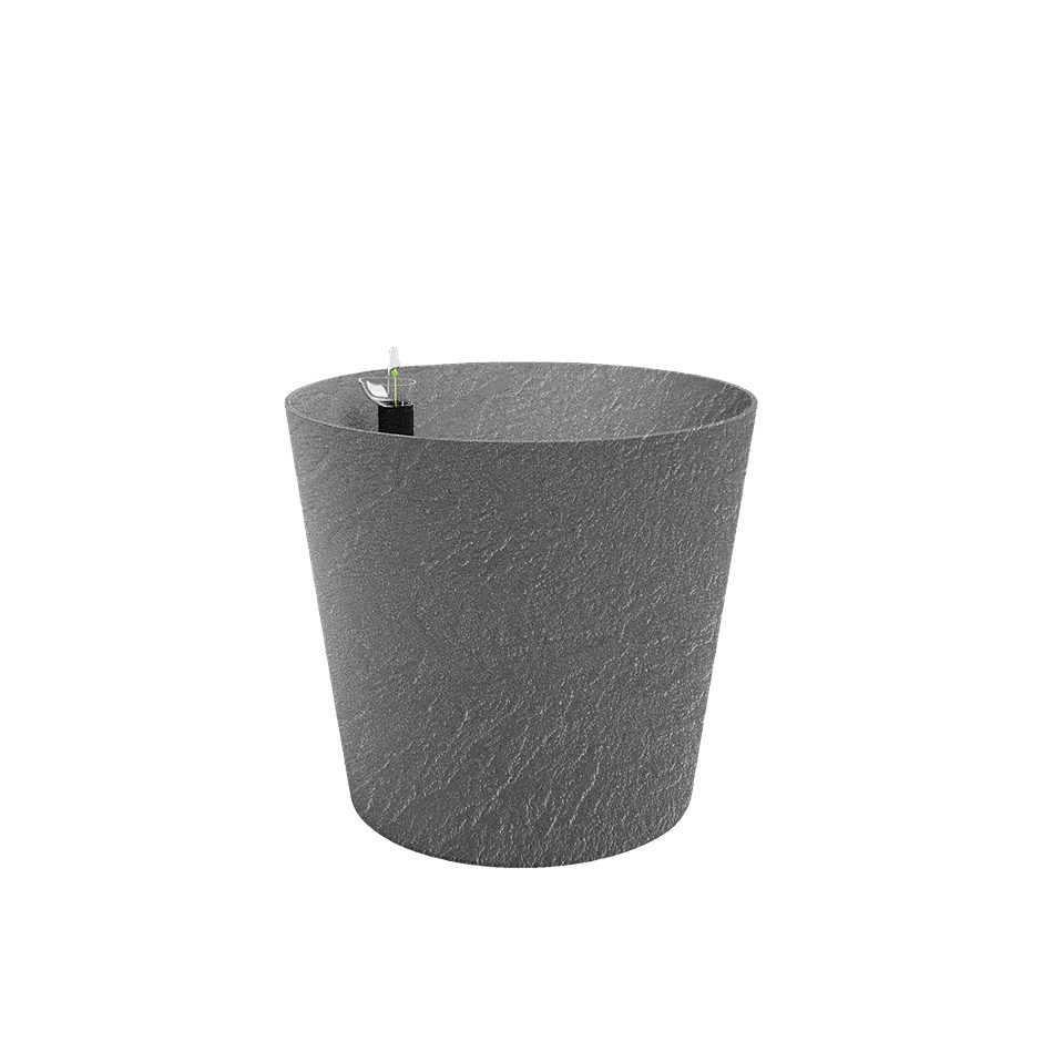 Blumentopf Rondo Steingrau 35,6 cm