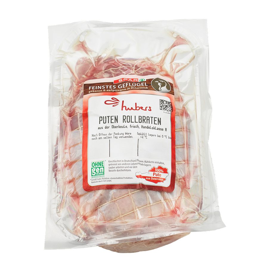 SPAR Feinstes Geflügel Puten Rollbraten 1 KG