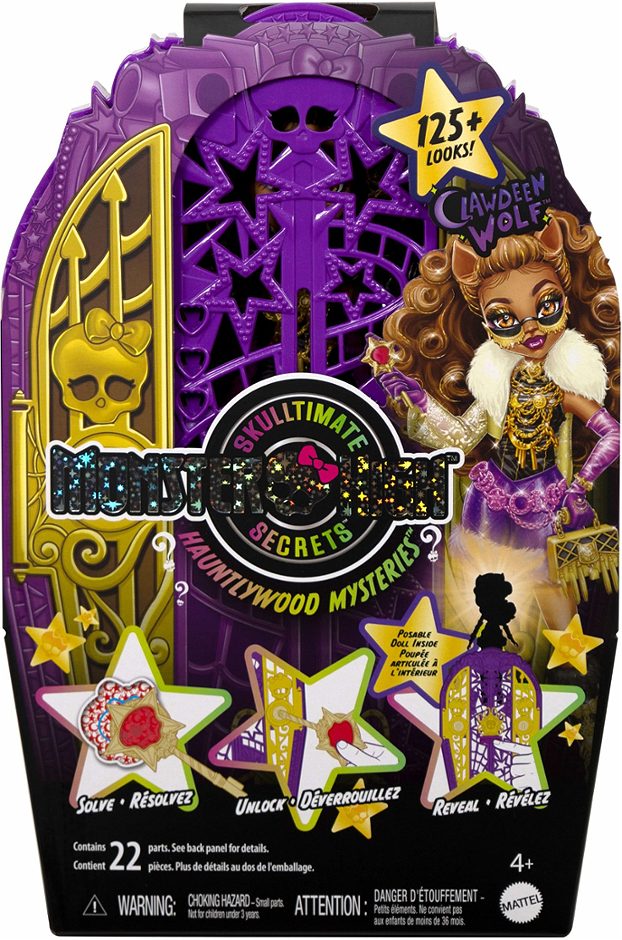 Monster High Skulltimate Secrets Wave 6 Doll Clawdeen
