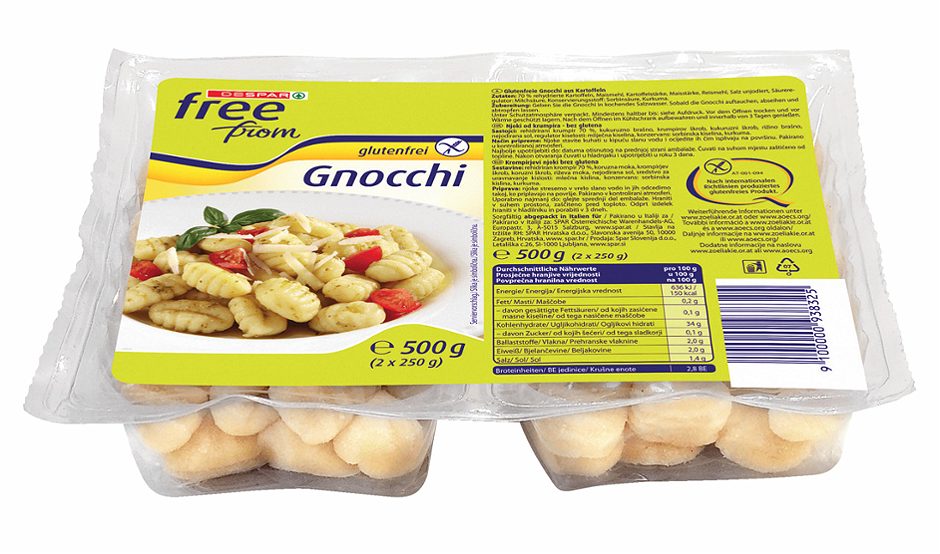 SPAR free from Gnocchi glutenfrei 500 G