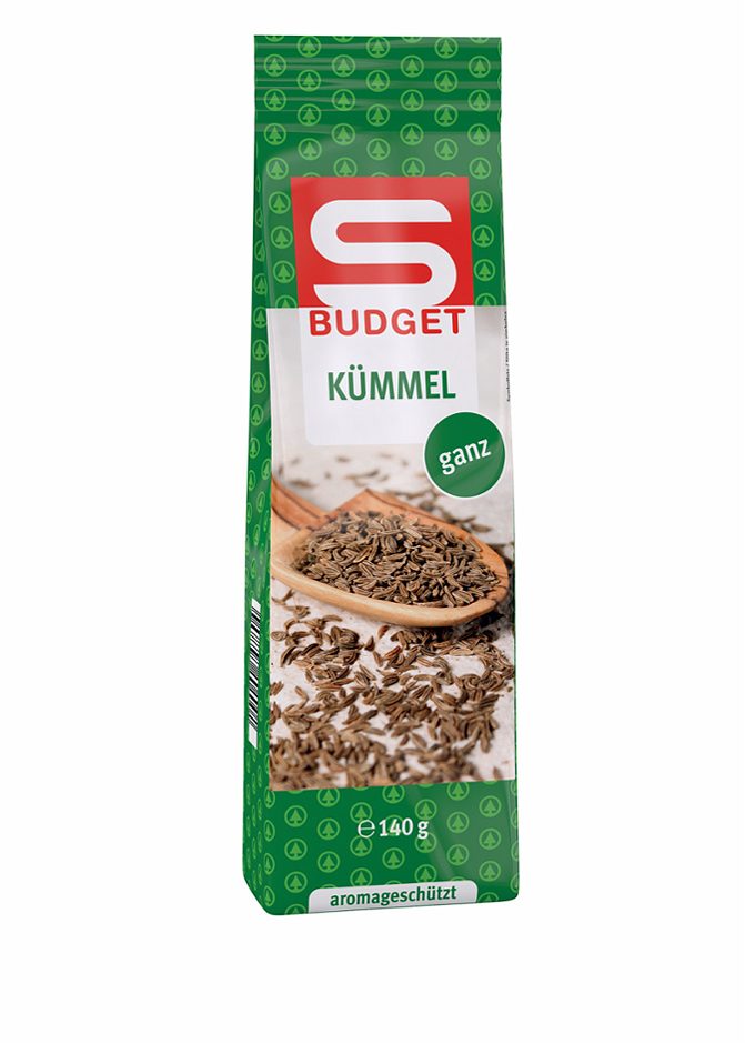 S-BUDGET Kümmel ganz 140g