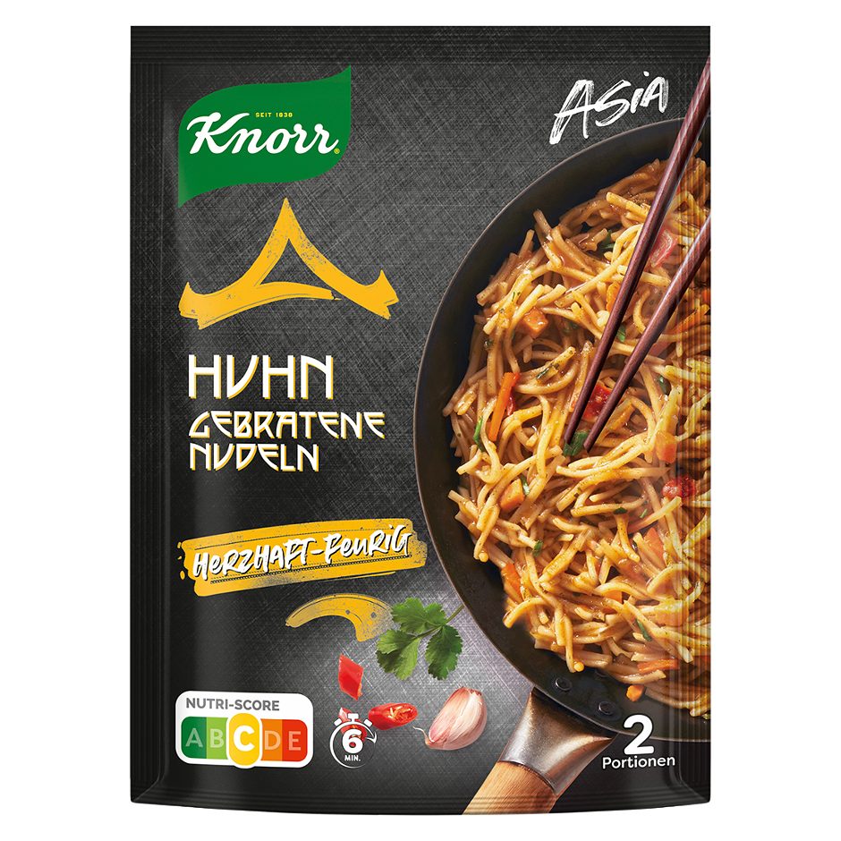 Knorr Asia Gebratene Nudeln Huhn 2 Portionen 121 G