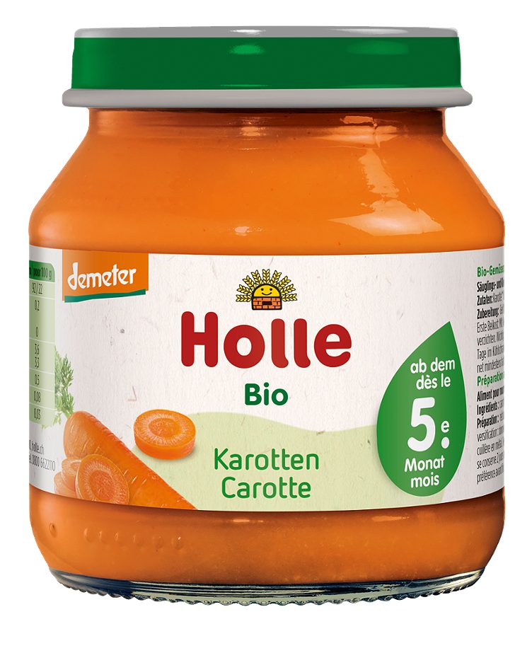 Holle Bio-Gläschen Karotten 125 G
