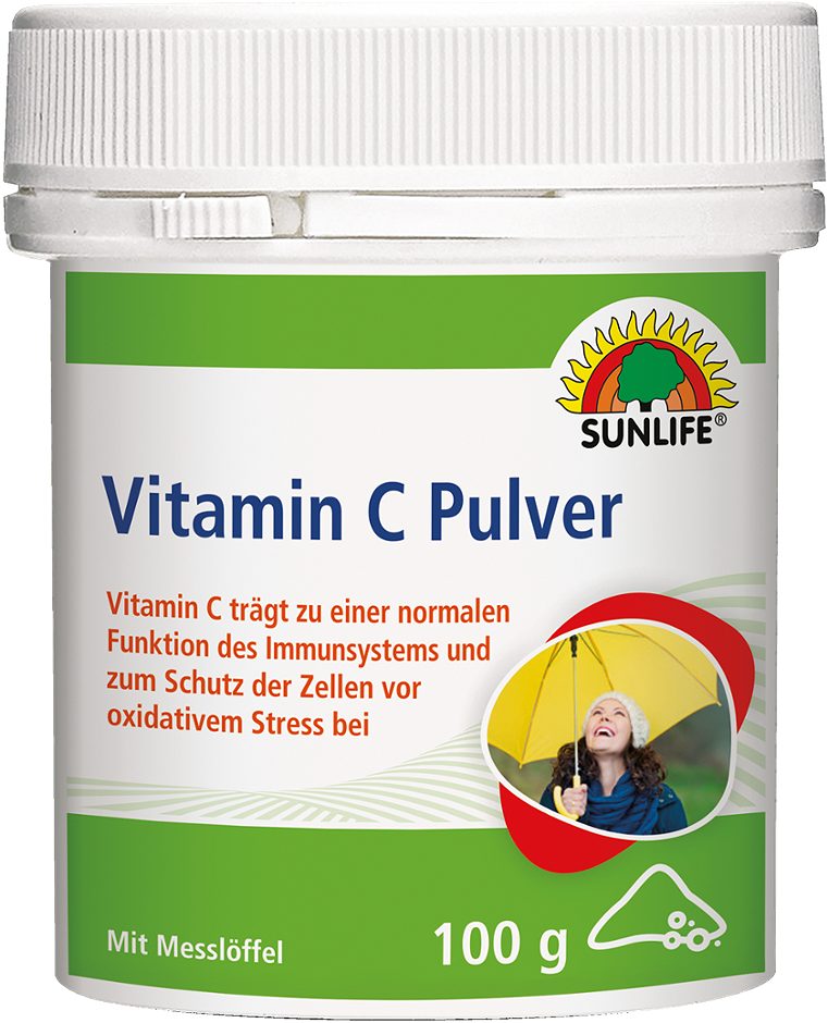 Sunlife Vitamin C Pulver 100 G