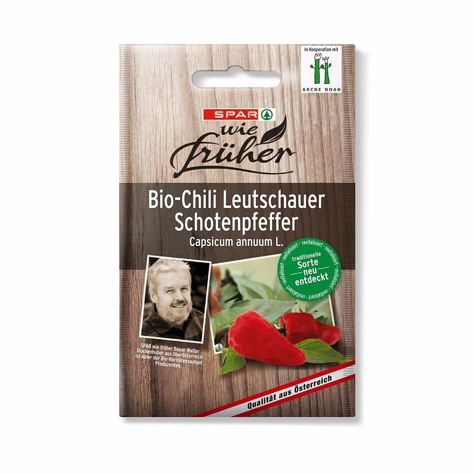 SPAR wie früher Saatgut Bio-Chili Leutschauer Schotenpfeffer