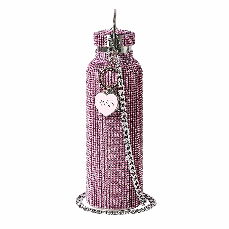 Fackelmann Paris Hilton Diamant Trinkflasche 0,75L Pink