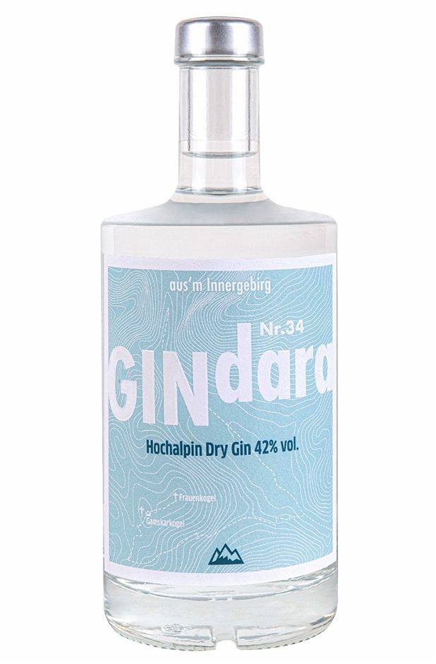 Bergspitzen Brennerei Gin Gin'dara Nr. 34 0,5 L