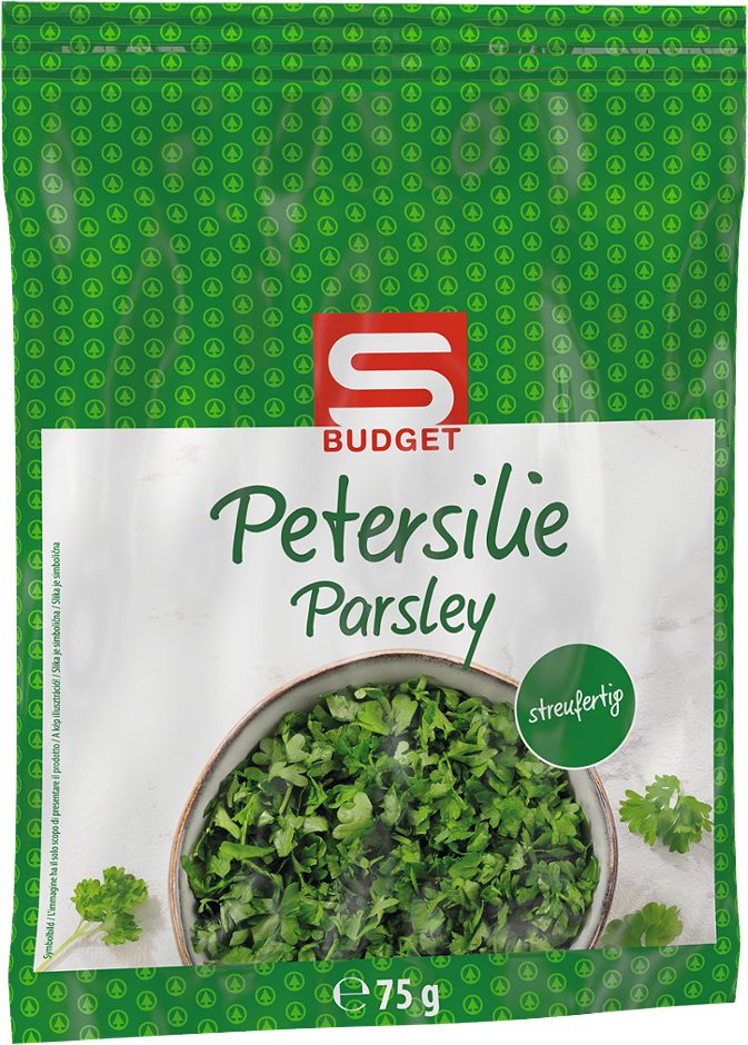 S-BUDGET Petersilie tiefgekühlt, geschnitten 75 G