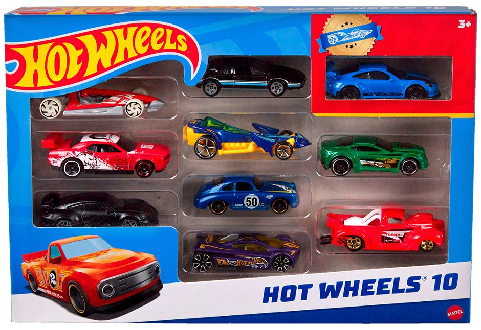 HotWheels 10er Geschenkeset Autos