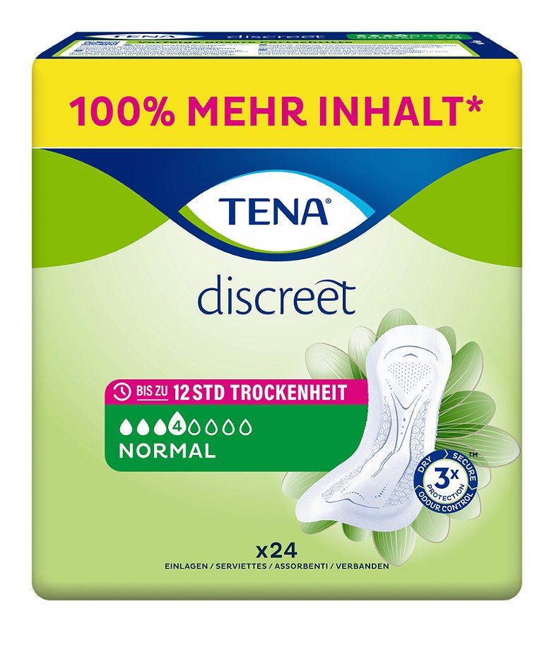 Tena Discreet Einlagen Normal 24 Stück