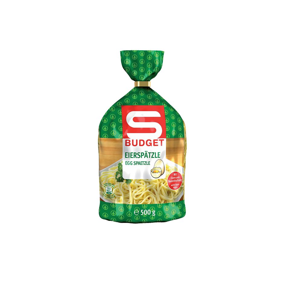 S-BUDGET Eierspätzle 500G 500 G