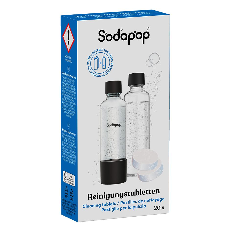 Sodapop Reinigungstabletten 20 Stück