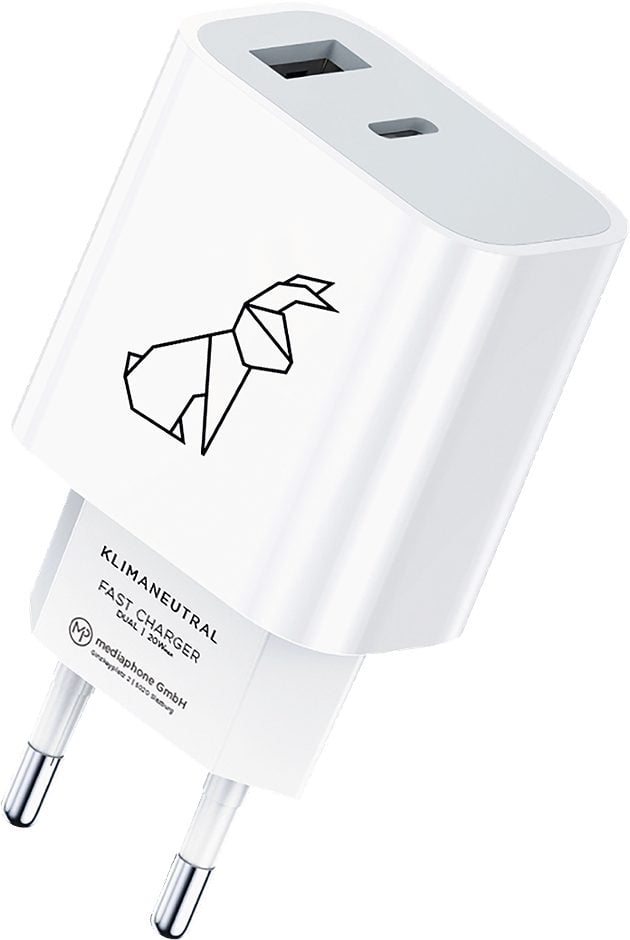 Rabbiter Netzteil 20W Dual-Charger