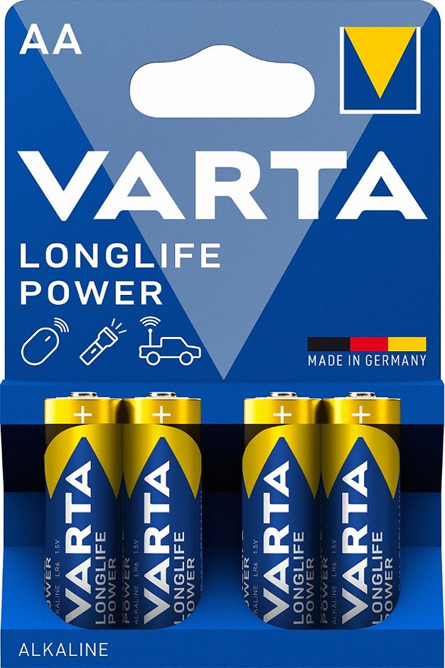 Varta Longlife Power Batterien Longlife Power AA 4 Stück