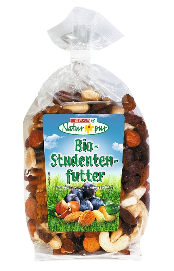 SPAR Natur*pur Bio-Studentenfutter 500 G