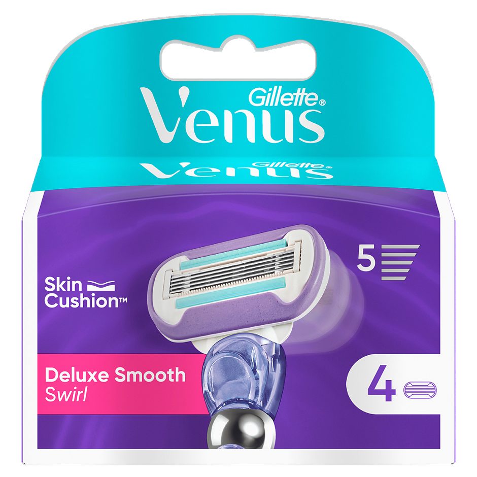 Gillette Venus Rasierklingen Deluxe Smooth Swirl 4 Stück