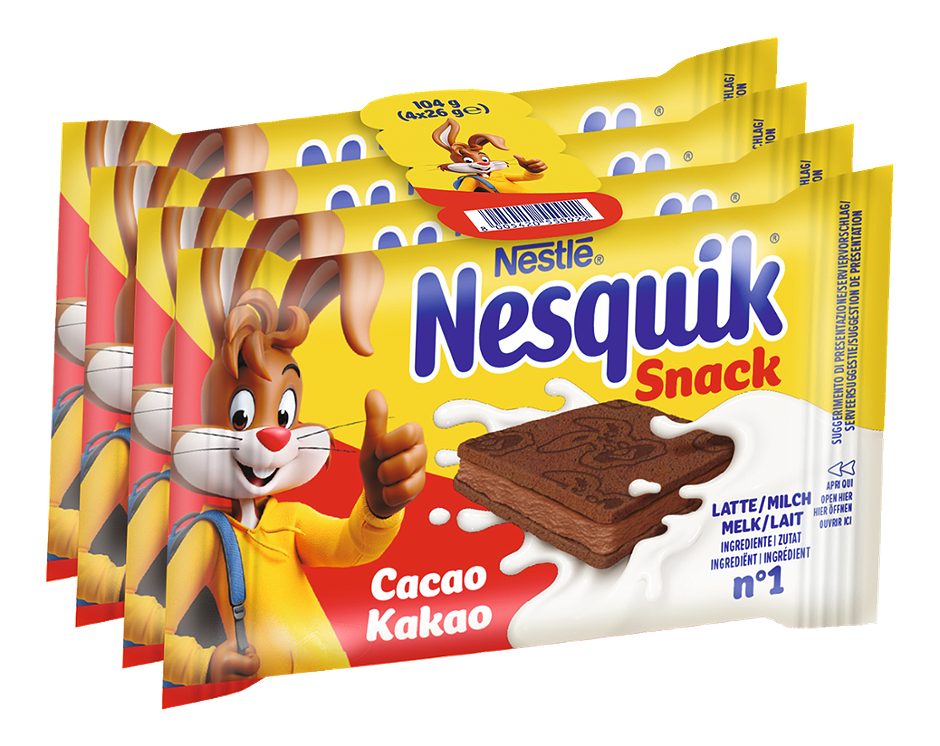Nestlé Nesquik Snack Kakao 4 x 26g 104 G