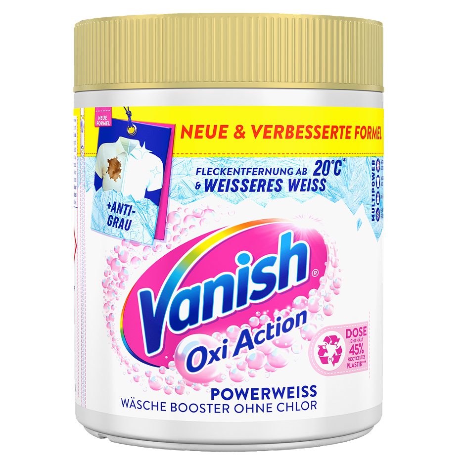 Vanish Oxi Action Fleckentferner Pulver Powerweiss 550g